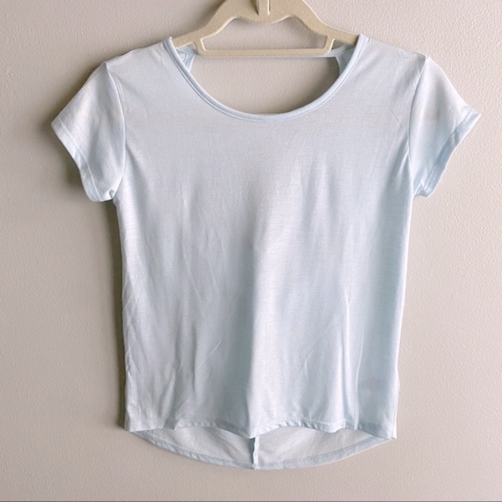 Z By Zella Light Blue T-Shirt - NWOT